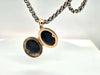 James Avery 24in sterling silver & 14kt gold locket pendant