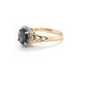 2 Ct Amethyst & 0.10 Ctw Natural Diamond Accent Ring Set in 14Kt Rose Gold