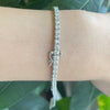 Lab Diamond Tennis bracelets 3-10 CTTW in 14Kt Yellow or White Gold