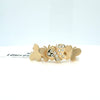 Natural Diamond & Your Choice of 14Kt White or Yellow Gold Butterfly Articulated Ring