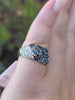 2.01 Ctw Alexandrite & Natural Diamond Ring In Platinum