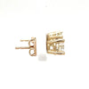 Classic 3/4 CTW Diamond Stud Earrings in Your Choice of Yellow or White 14kt Gold