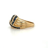 Estate 3/4 CTW Natural Sapphire 14Kt Gold Ring