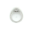 new 3/4ctw diamond ring in 14kt white gold size 7.5