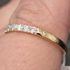 .61ctw LAB diamond wedding band in 14kt yellow gold