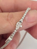 2.25CT Diamond 14kt white gold tennis bracelet