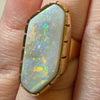 Large opal estate ring in 14kt gold size 6.75