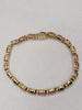 10ctw Natural Sapphire Bracelet In 14kt Gold