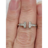 Tiffany & CO T Wire 18kt White Gold Diamond Ring