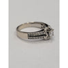 0.58ctw 14kt White Gold Diamond Ring