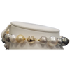 24in South Sea Pearl Necklace with 7in Bracelet In 14Kt Gold