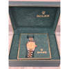 Ladies Rolex Factory Diamond Dial 18kt Gold and Stainless Steal