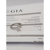 Vera Wang GIA Certified 1.01ctw Corner Radiant Cut Diamond VS2/J Ring In 14kt White Gold Size 4.5