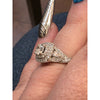 Neil Lane 1.38ctw Diamond Ring .5ctw Center Stone In 14kt White Gold