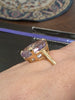 Light Purple 20ctw Amethyst 18.8mm x 15.25mm Stone In 14kt Gold Ring Mount Is 2mm x 1.5mm