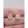LAB 6ctw Diamond (VS) Studs In 14kt White/Yellow Gold