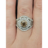 LeVian 1.05ctw Chocolate & 1ctw Diamond Ring In Platinum