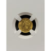 1853- G One Dollar Gold Coin MS61 NGC