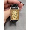Classic Lucien Piccard Watch In 14kt Gold With New Crocodile Strap