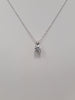 .64ctw Diamond (I1/I) Pendant In 14kt White Gold On 18in Chain