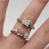 Leo Diamond With Enhancers 1.51ctw Center Leo Diamond is 1.01ct & VS1/G The Enhancer Ring Has .5ct Diamonds In 14kt White Gold Weighing 7.6g