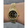 Ladies Presidental Rolex (1990) With Diamond Dial In 18kt Gold 69178