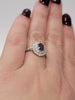 Color Changing Alexandrite .57ct With .65ct Diamond Accents Ring In Platinumn Includes GIA Report