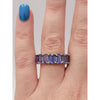 Natural 11ctw Tanzanite Ring In 14kt Yellow Gold