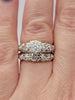 Wedding Set In 14kt Gold With .6ctw In Diamonds
