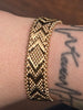 14kt Gold Bracelet Weighing 26.8g Measuring 7in Long & 16mm Wide