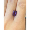 10 Stone Lots Of 8x6 mm Emerald Cut Amethyst