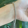 1.0 Ctw Lab Diamond Tennis Bracelet in Your Choice of 14kt Yellow or White Gold