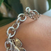 Sterling Silver James Avery Heavy Charm Bracelet