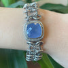 David Yurman Sterling Silver & Albion Chalcedony Bracelet