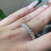 3.1 Ctw LAB Diamond Eternity Band In 14Kt White Gold