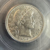 1902 Barber Quarter AU53 PCGS