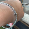 2 Ctw LAB Diamond Tennis Bracelet In 14Kt White Gold