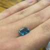 10 Stone Lot Of 8x6 MM Emerald Cut American Blue Topaz