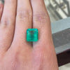Loose 5.06 CTW Step Cut Colombian Emerald