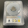 1838 O Environmental Damaged G Detailed Half Dime Graded By PCGS