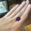 12x10 mm Emerald Cut Amethyst Lots of 5