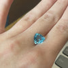 9mm Trillion Cut Natural Swiss Blue Topaz Lots of 10
