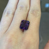 Loose 5 Gemstone Lots Of 11x9 MM Emerald Cut Natural Amethyst