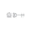 Lab Diamond Studs 4 Prong Basket Set 14Kt Yellow Or White Gold .50 CTW - 10 CTW