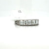 Estate 1.13ctw Natural Diamond Platinum Band