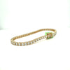 5 CTTW Lab Diamond Tennis Bracelet in 14Kt Yellow Or White Gold