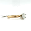 1 Ct Natural Diamond Set In 14Kt Gold