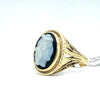 14Kt Yellow Gold & Onyx Cameo Ring