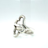 James Avery Sterling Silver Heart To Heart Ring