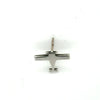 James Avery Sterling Silver Airplane Push Pin